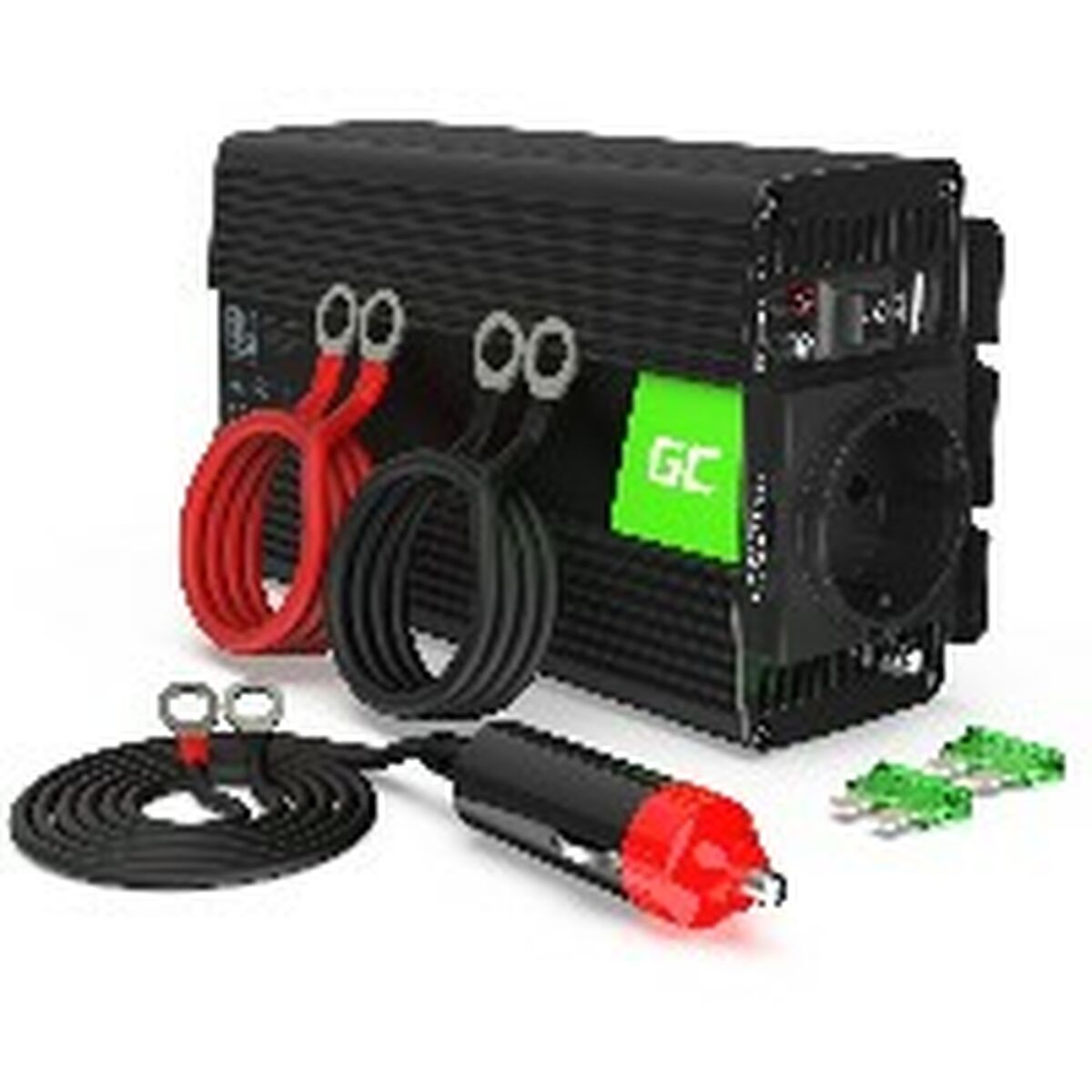 Bærbar transformer til biler Green Cell INV04DE 500 W 230 V
